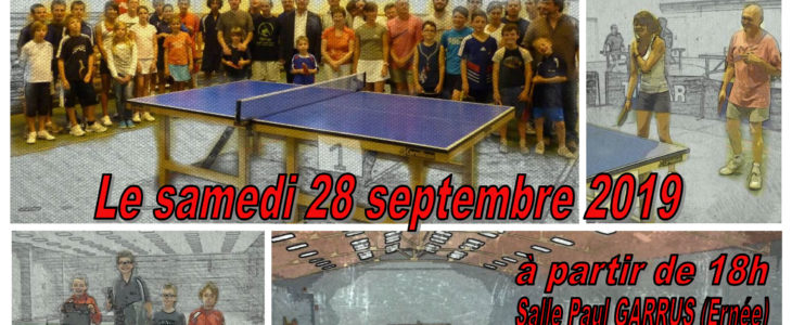 Tournoi des familles - Tennis de table 